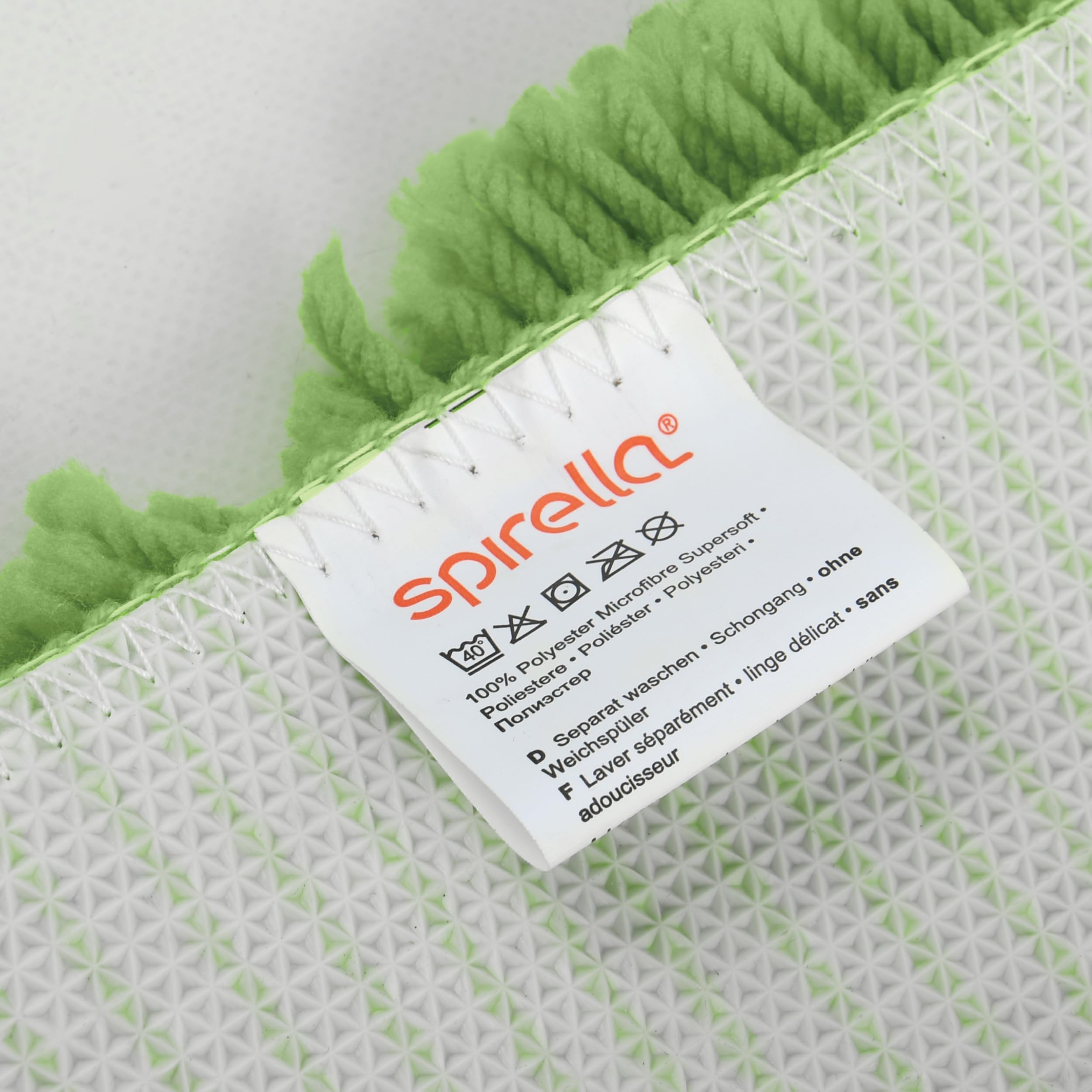 Spirella - Alfombra de baño de Microfibra Highland - Antideslizante, de Secado rápido y Lavable - 100% poliéster Suave y Duradero - 60 x 90 cm - Verde Oliva