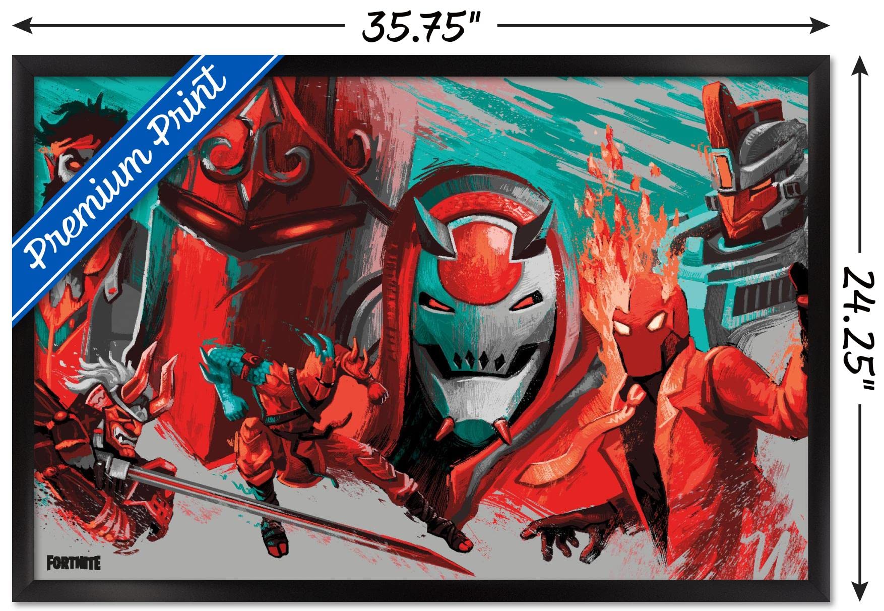 Amazon.com: Trends International Fortnite - Group Wall Poster
