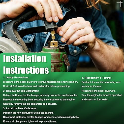 Miniatura 8 de Carburador compatible con Mini Baja 97cc 2.8HP Doodlebug DB30 DB30S DB30R Blitz DB30BL Racer DB30G Motorsports Doodle Bug Dirt Pit Bike Motovox