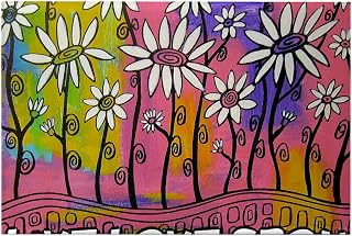 Zazzle Livelovegrow Daisy Poster Rectangle Magnet, 3"x2" Refrigerator Magnet