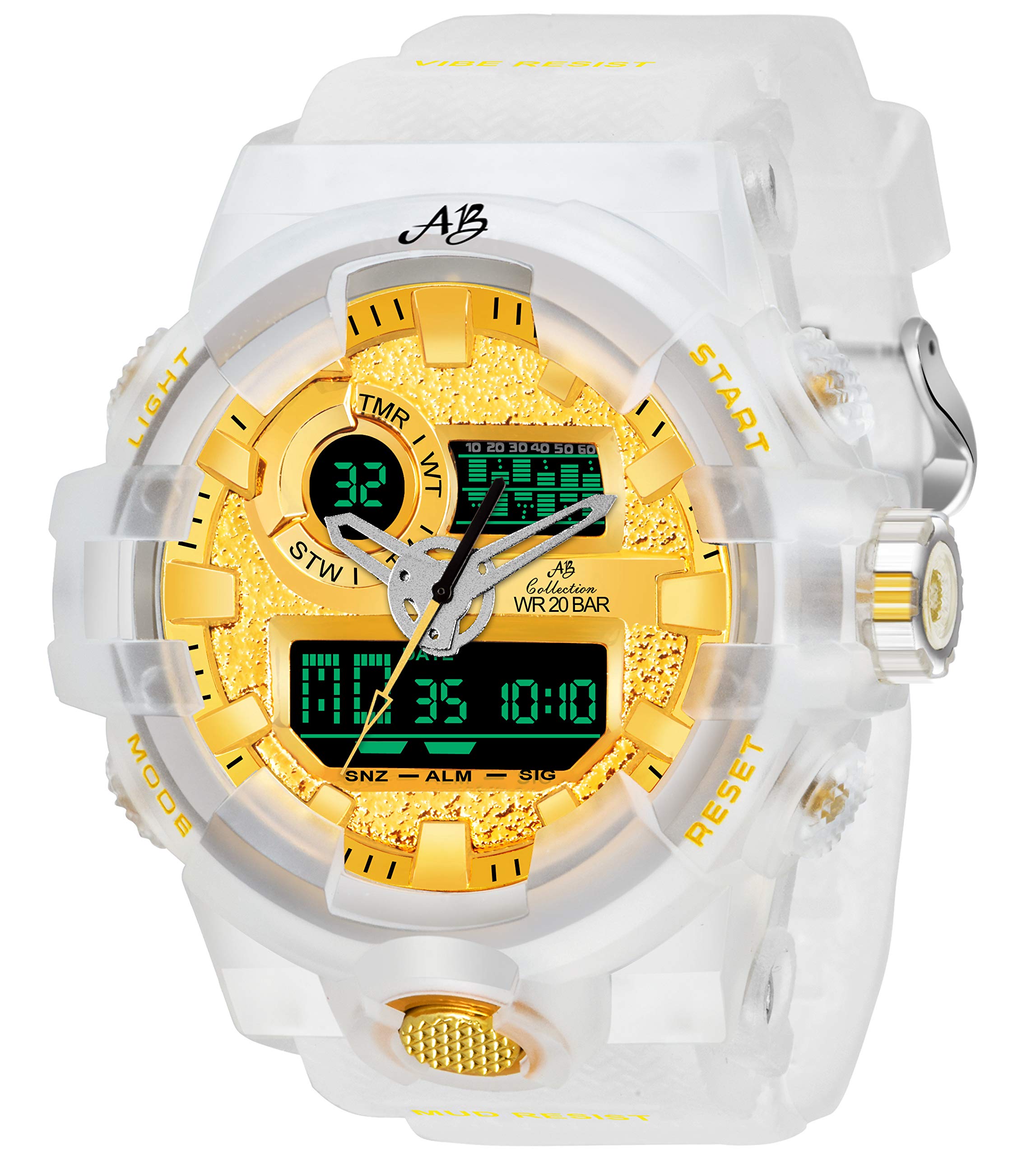 AB Collection New TP Model G-Style Analog-Digital Watch - for Men