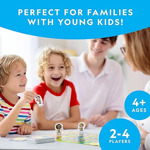 Miniatura 4 de National Geographic My First Safari - Juego de mesa para niños de 4 a 6 años, juego de animales para niños y adultos, diversión cooperativa perfecta