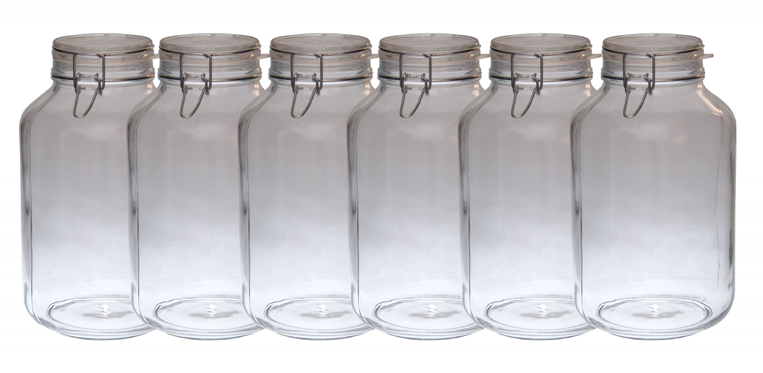 Barattolo Vetro Bormioli Rocco Fido - Chiusura Ermetica 5 Litri, Made In Italy, Lavabile - Foto 5