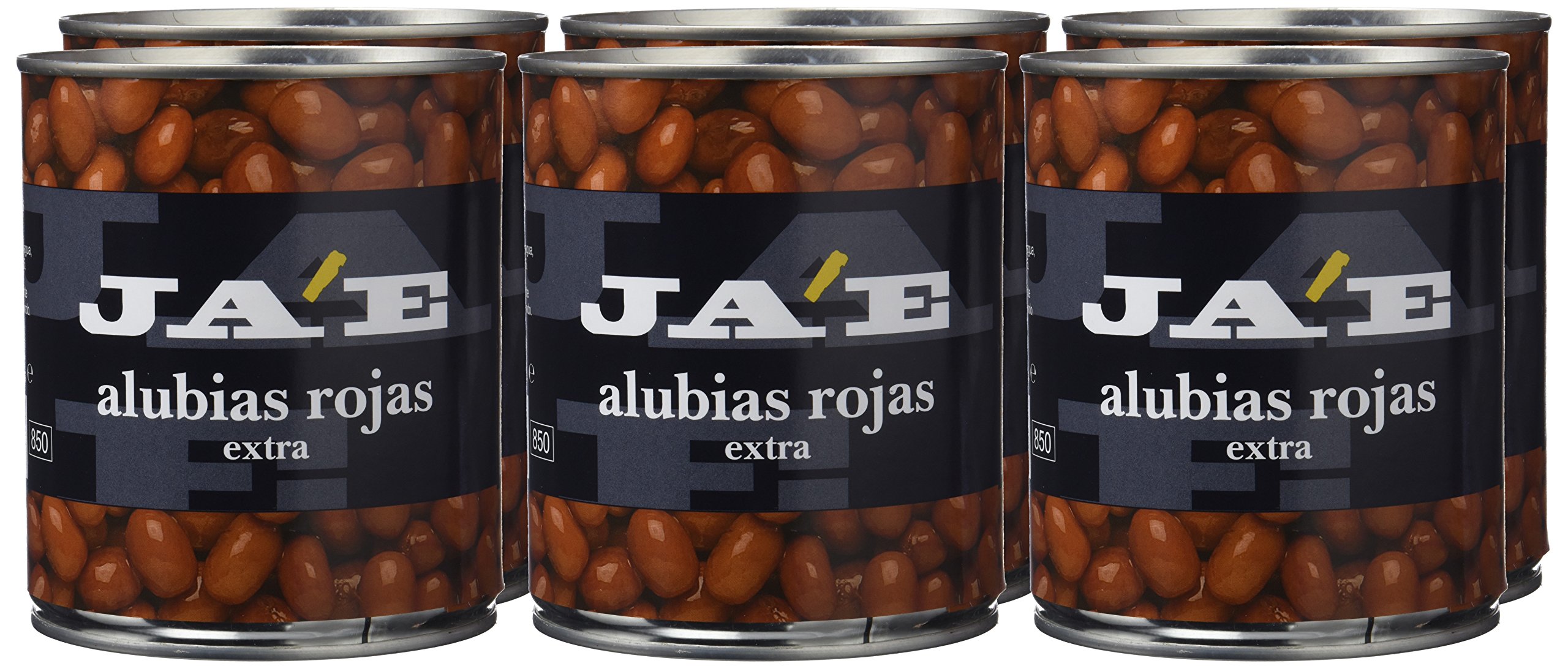 Alubia Roja Legumbre Cocida - Paquete de 6 x 500 gr
