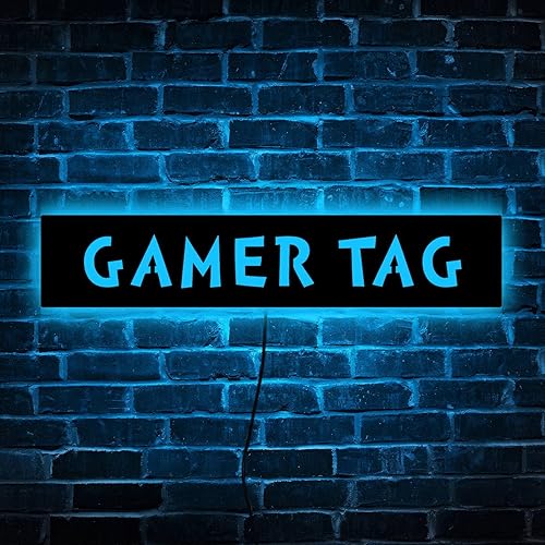 Letreros de neĂłn LED con etiqueta de jugador personalizada, con 7 colores, decoraciĂłn del hogar, decoraciĂłn de sala de juegos, zona de juegos, cueva Letreros de neĂłn LED con etiqueta de jugador personalizada, con 7 colores, decoraciĂłn del hogar, decoraciĂłn de sala de juegos, zona de juegos, cueva