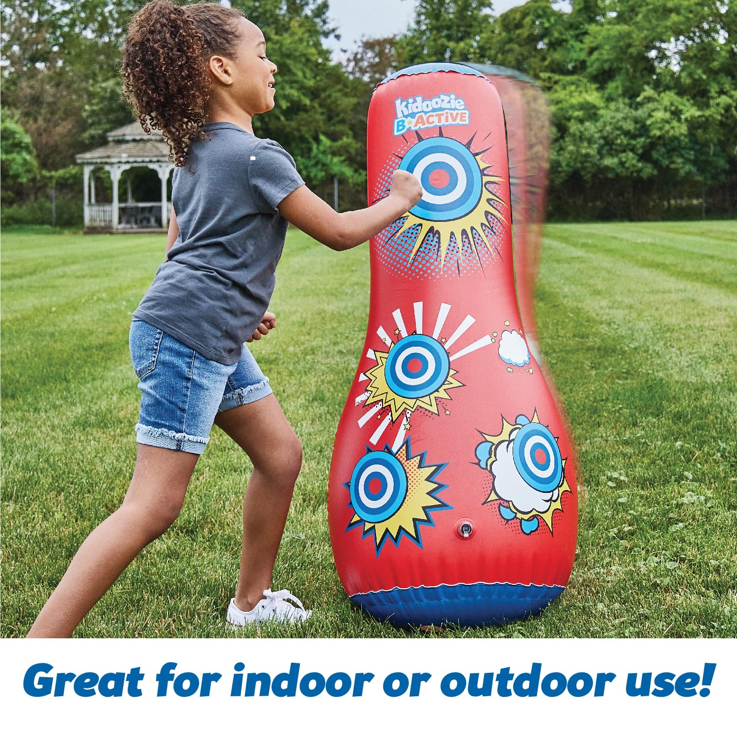 Amazon.com: Kidoozie B-Active Bounce Back Punching Bag for Indoor