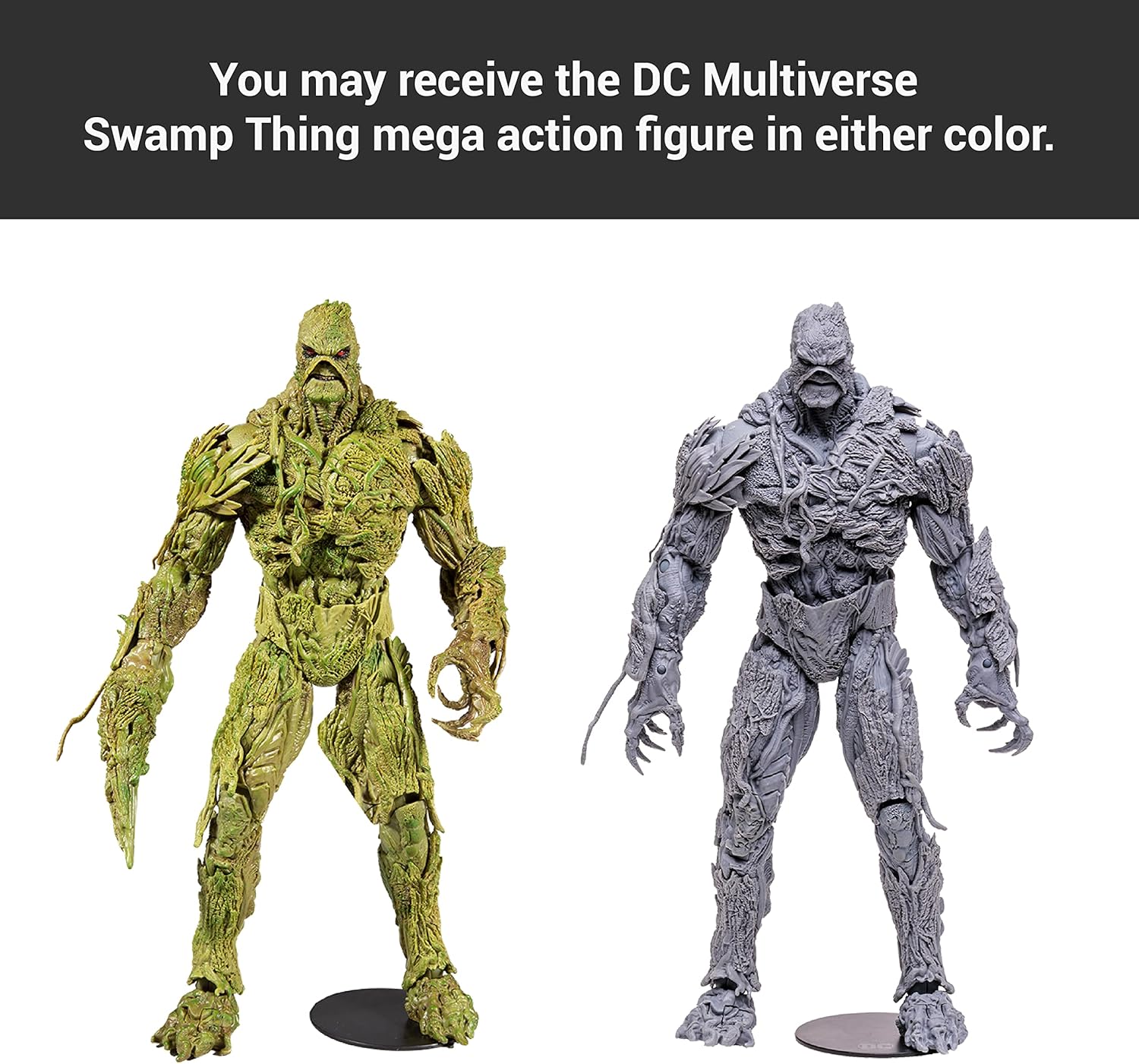 McFarlane Toys - DC Multiverse Swamp Thing Mega Action Figure with Accessories