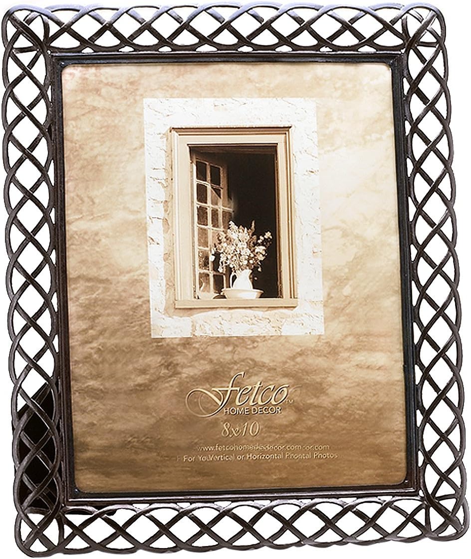 Fetco Home Décor 926480 Claremont Frame, Tuscan Bronze