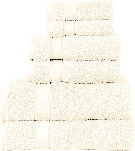 Miniatura 118 de Juego de 2 toallas de baño de lujo de La Hammam para baño, spa, gimnasio, ducha, piscina, dormitorio universitario Toallas de baño turcas