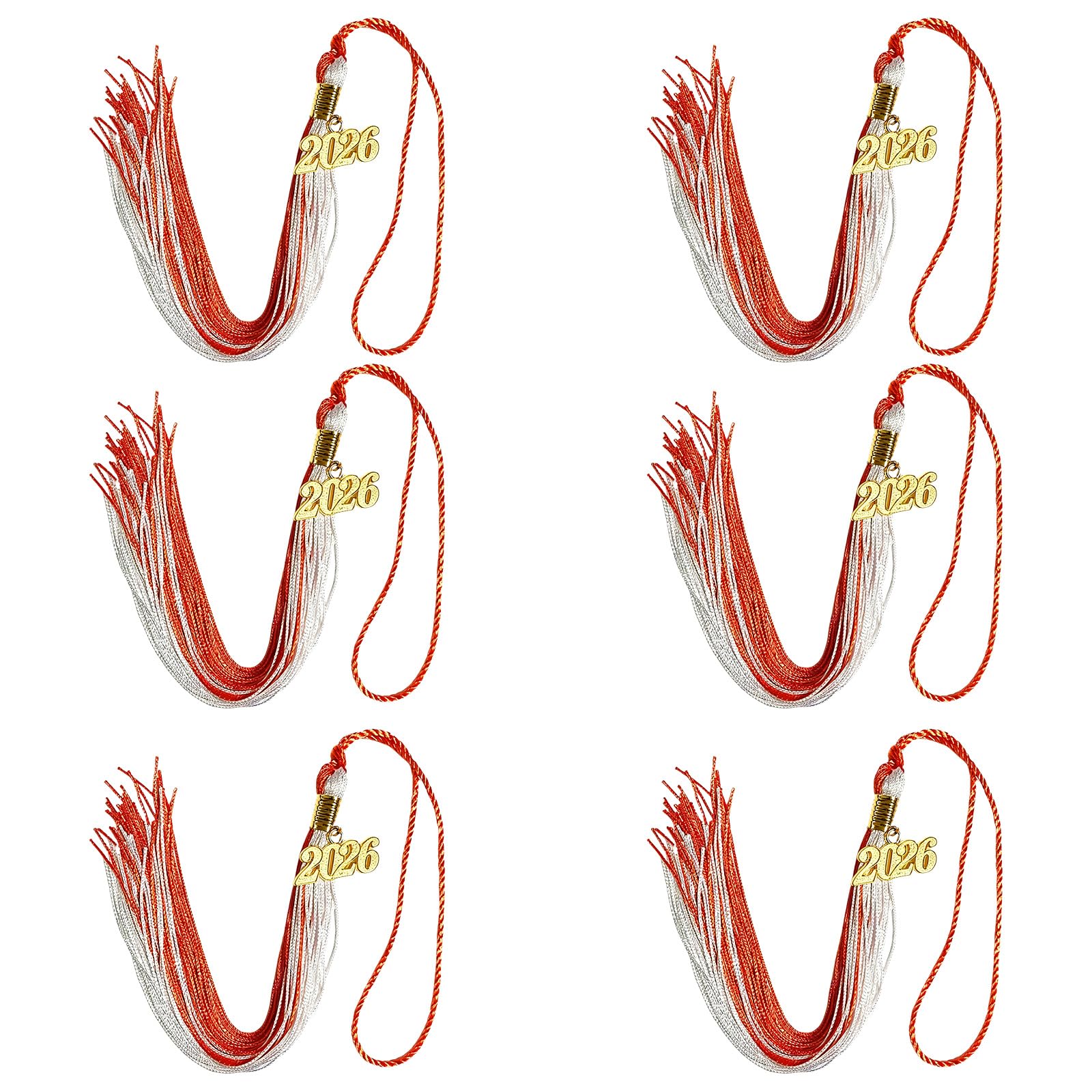Graduation Cap Tassels 2026 Year Marking Sturdy Attachment for Commencement Ceremony Graduation Year Charm