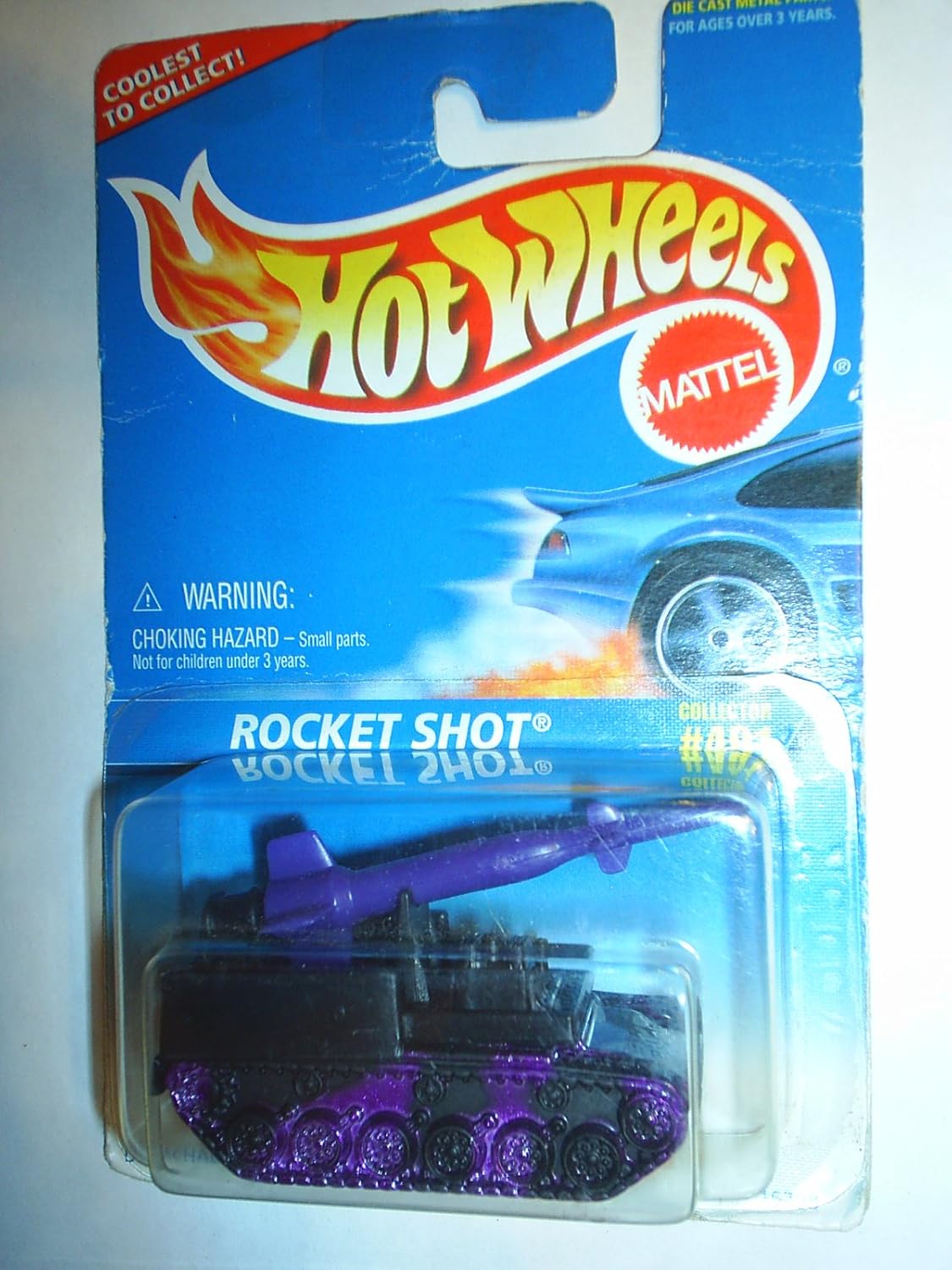 Hot Wheels Mattel 1974 Rocket Shot #491 1:64 Die Cast Collector Car