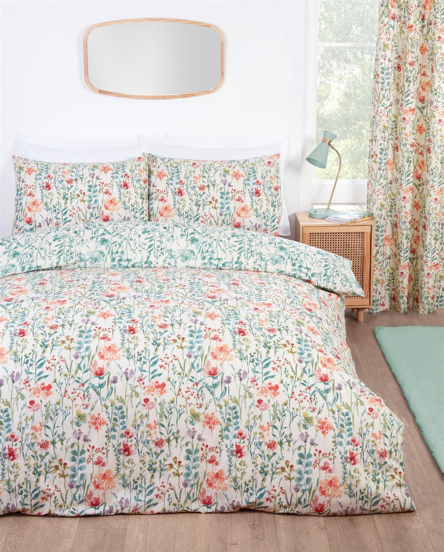 Sundour Duvet Cover Set, Multi, Super King