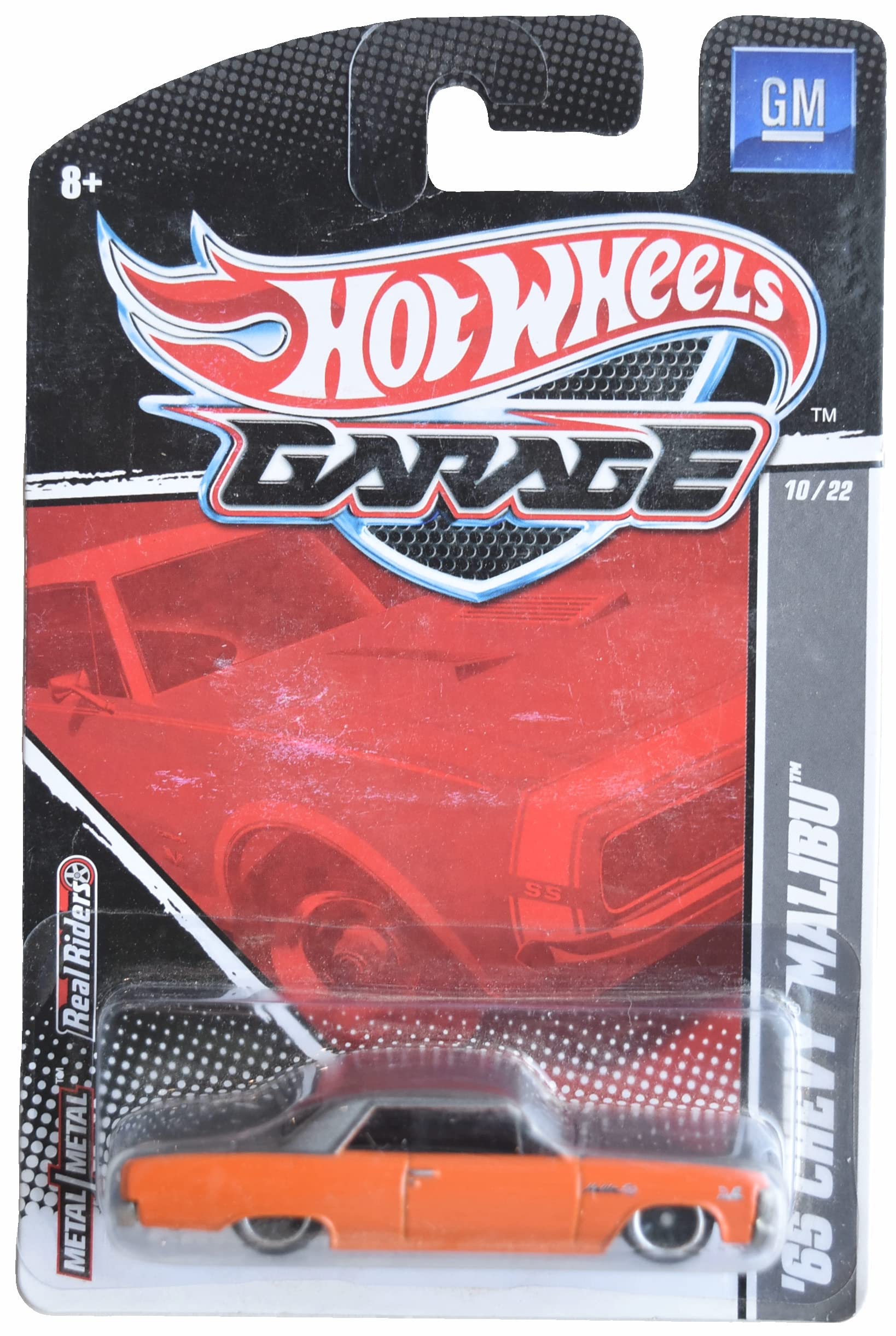 Hot Wheels '65 Chevy Malibu, Garage 10/22 [Orange]