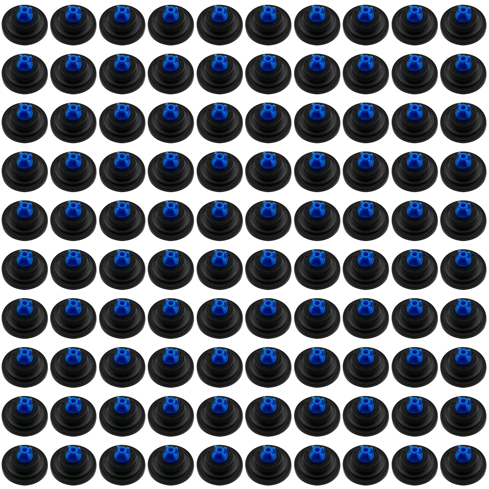 100 Pack 823492 Washer Blue Tip Diaphragm Replacement Part by JPKTA Compatible with Wascomat Huebsch Speed Queen Unimac Washing Machine Water Valves Replaces 823499 300202 823493