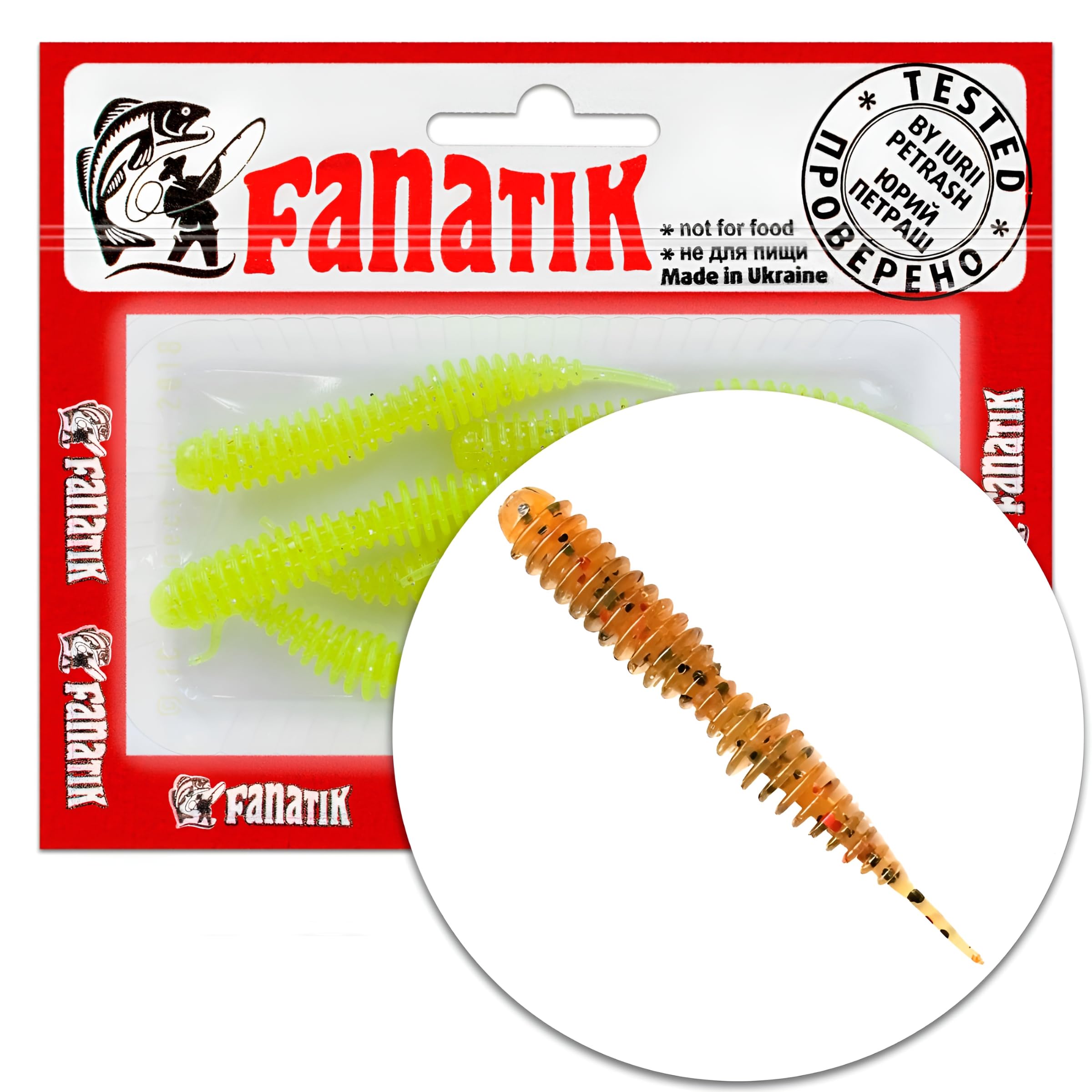 FANATIK Soft lures DAGGER 1.6" 2.5" 4" 4-10cm Silicone Fishing Bait Artificial Sofbaits Twister Jig Minnow Drop Shot Fanatic (003, 4.0" - 10.2cm - 5pcs.)