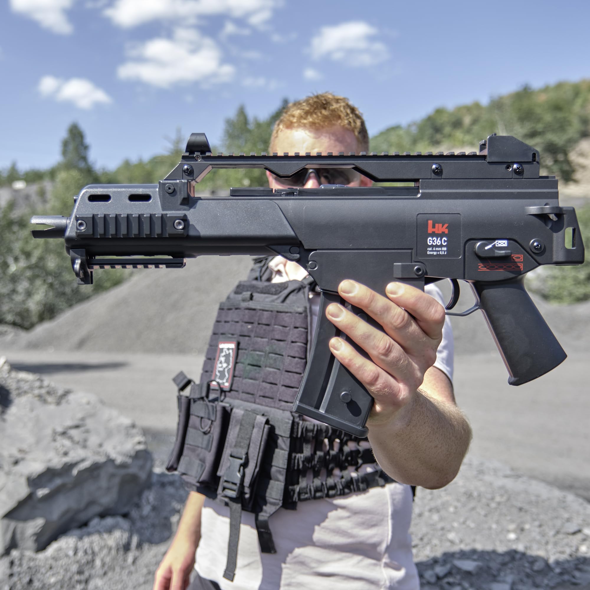 Heckler & Koch Fucile Softair Airsoft elettrico AEG max. 0.5 Joule, 2.6300