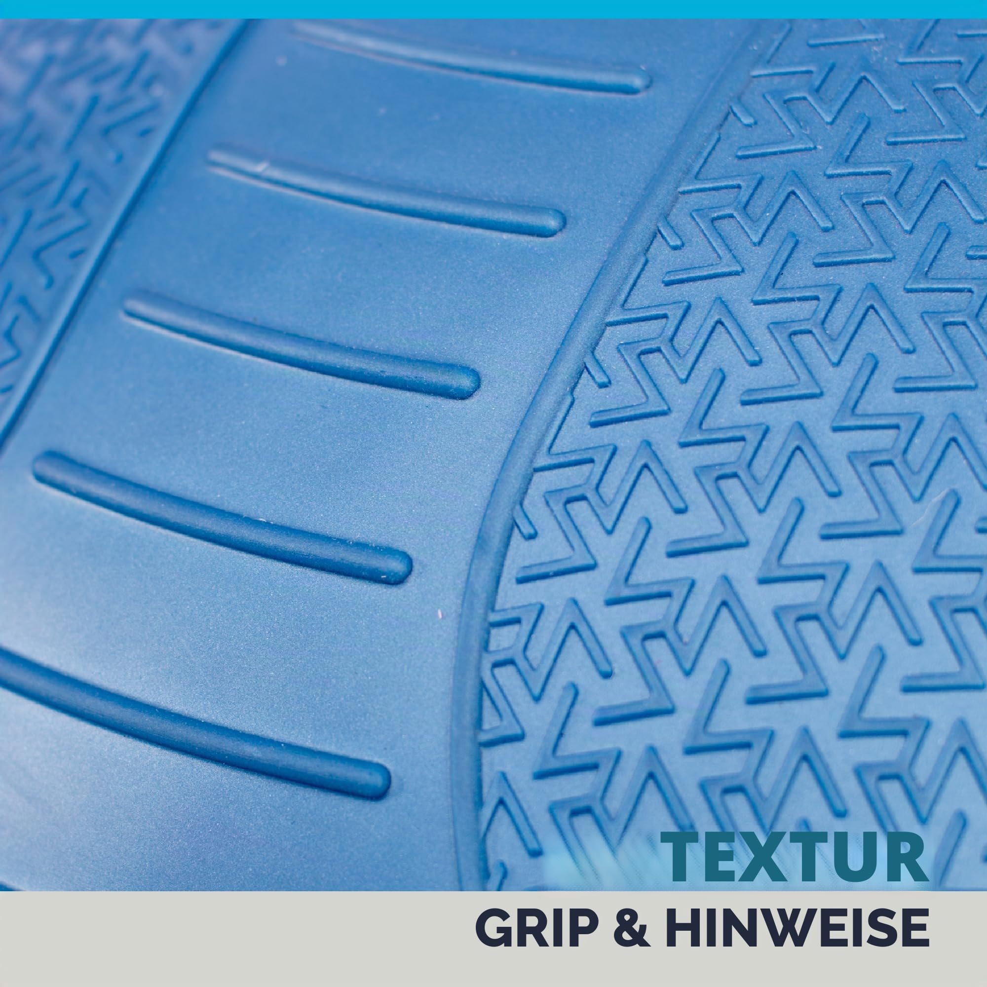 BOSU Nextgen Balance-Trainer mit Strukturiertem Design, blau, 65 cm