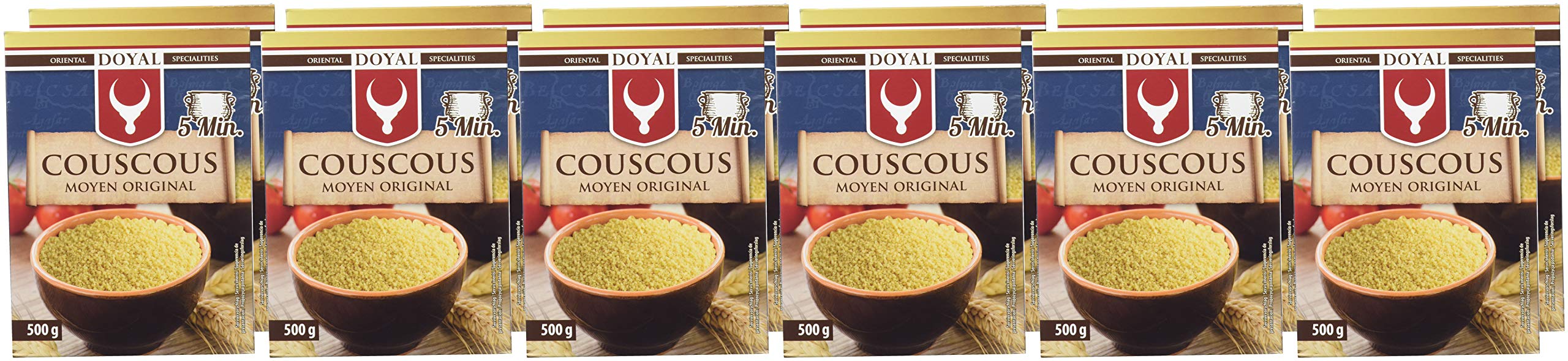 Doyal, Cuscús - 12 de 500 gr. (Total 6000 gr.)