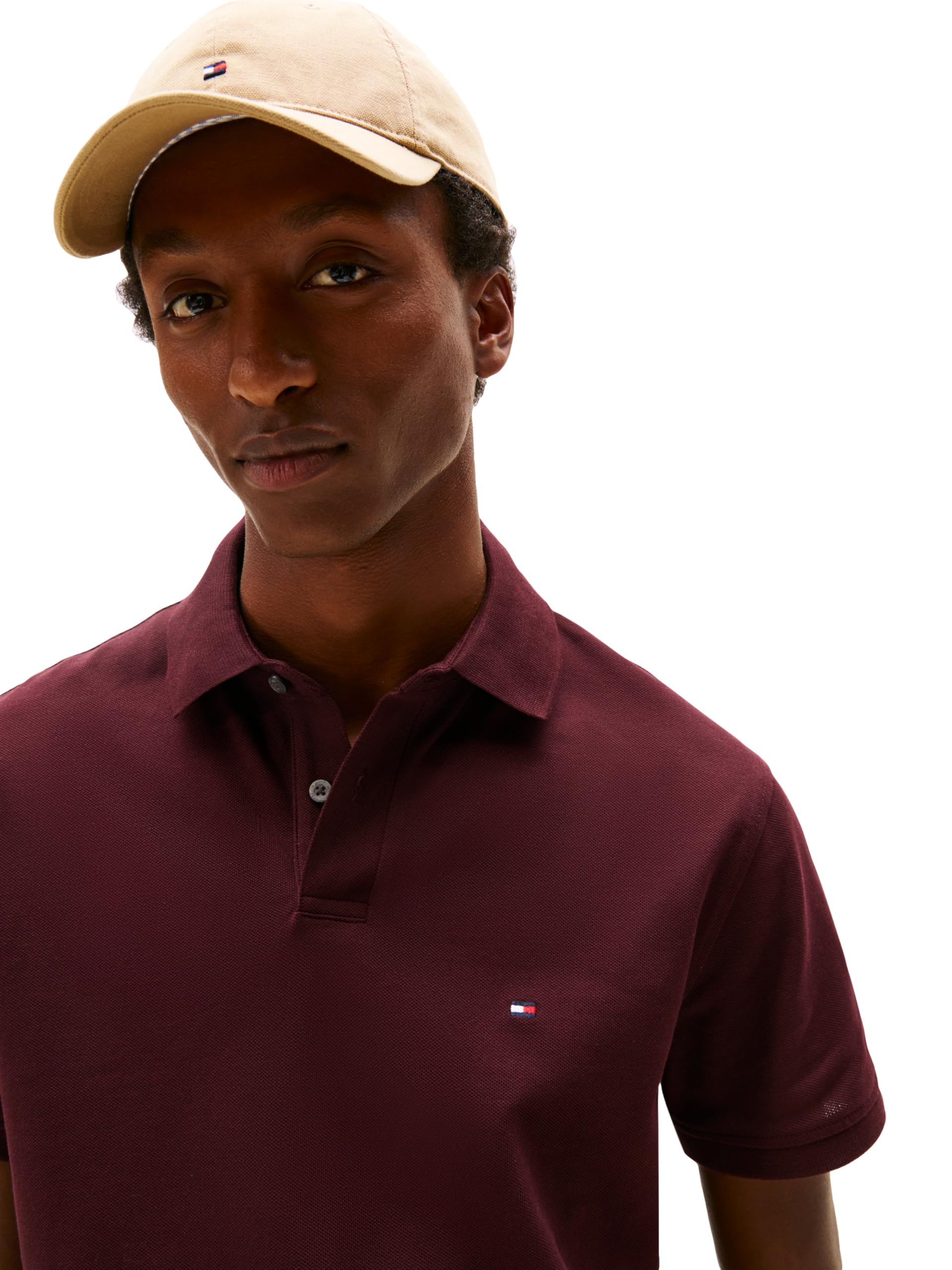 Tommy Hilfiger Koszulki polo z krótkim rękawem Classic Fit with Stretch and Organic Pique Cotton Polo z krótkim rękawem w klasycznym kroju, z bawełną pique Stretch i organiczną (zestaw 1 szt