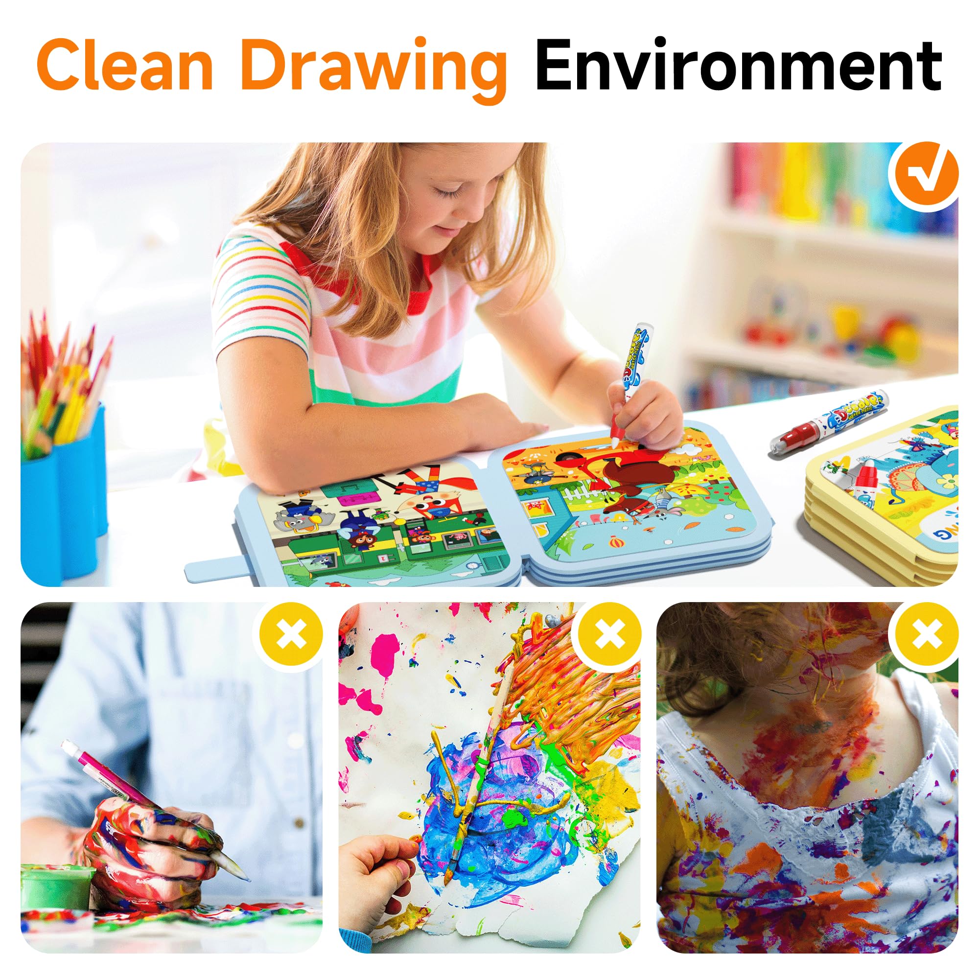 3 Pack Magic Watercolor Books - image 4