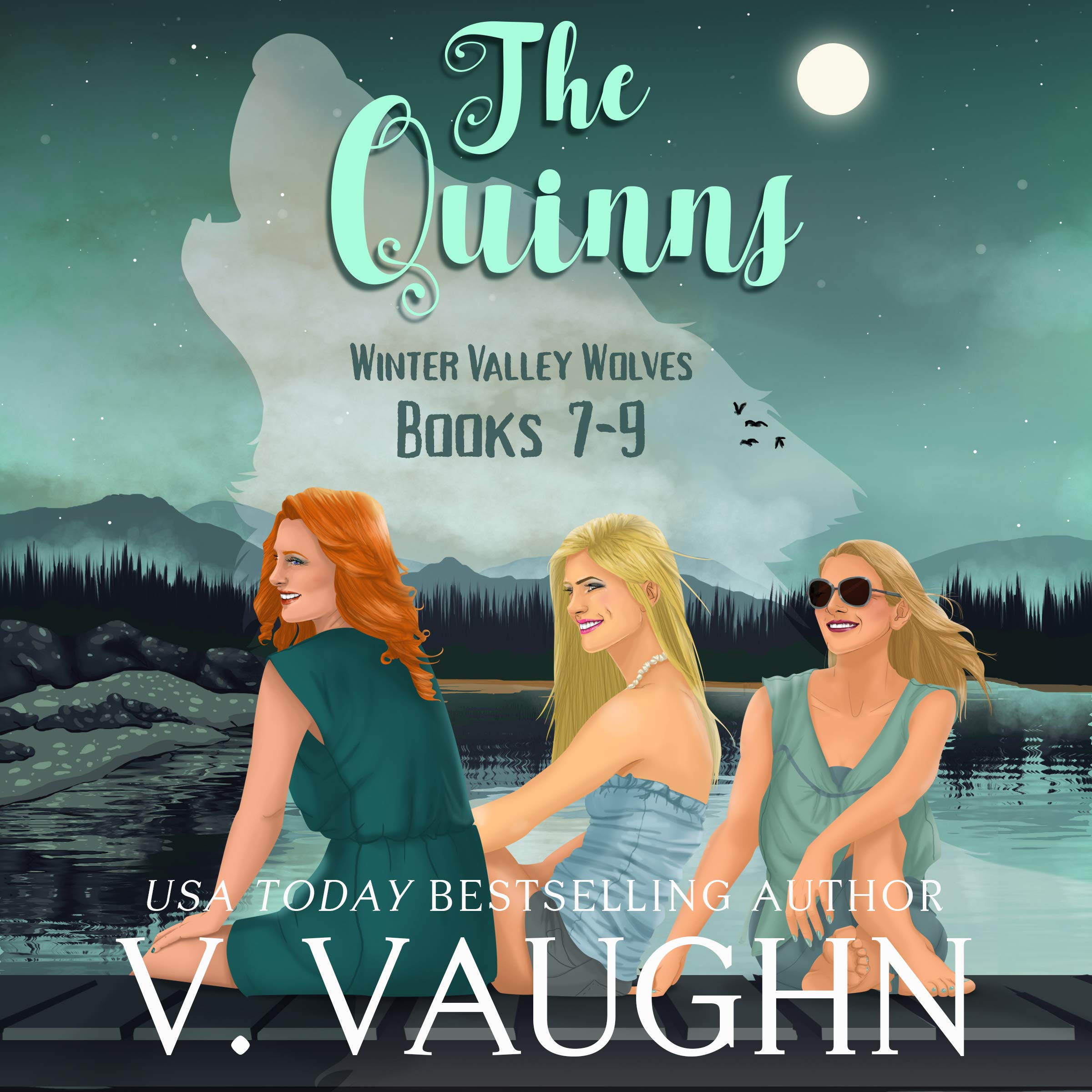 Cover art for The Quinns - Winter Valley Wolves: Werewolf Romance