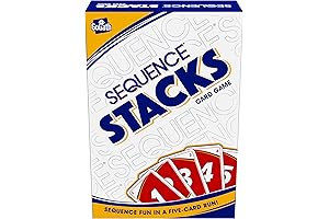 Goliath Sequence Stacks Card Game: Sequence Fun in a Five-Card Run