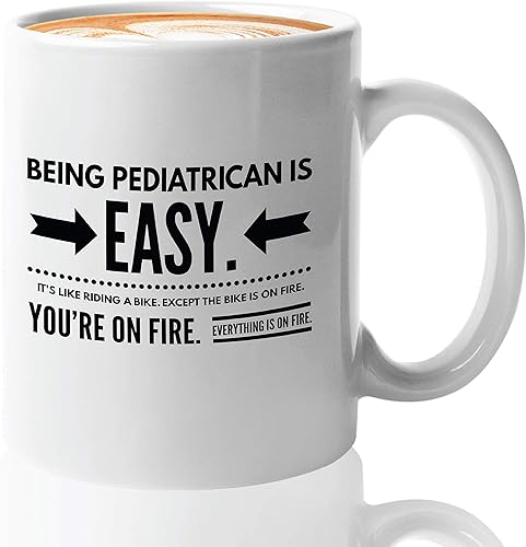 Miniatura 1 de Tazas de médico pediatra - Taza de café regalos de agradecimiento para mujeres, pediatras, médicos, médicos, decoración pediátrica de oficina, ser