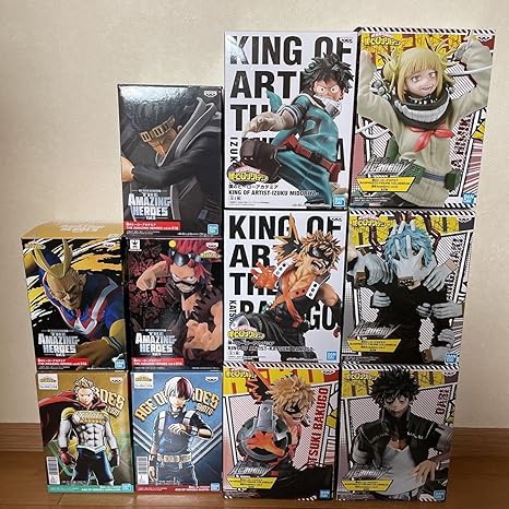 Amazon 僕のヒーローアカデミア ヒロアカ フィギュア トガヒミコ 死柄木 荼毘 爆豪 緑谷 相澤 轟 切島 オールマイト ミリオ フィギュア ドール 通販