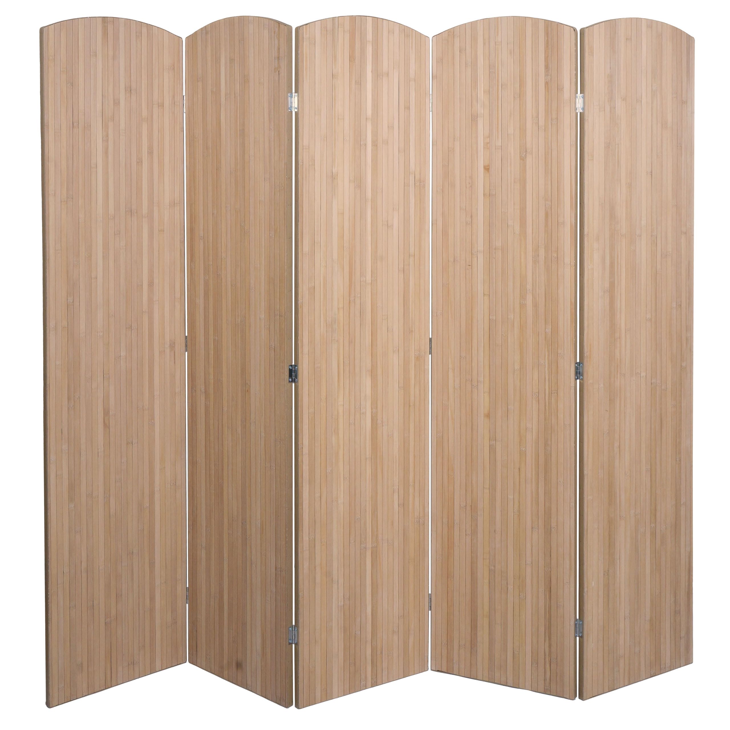 Paravent en Bambou HWC-O30 170 x 204 cm