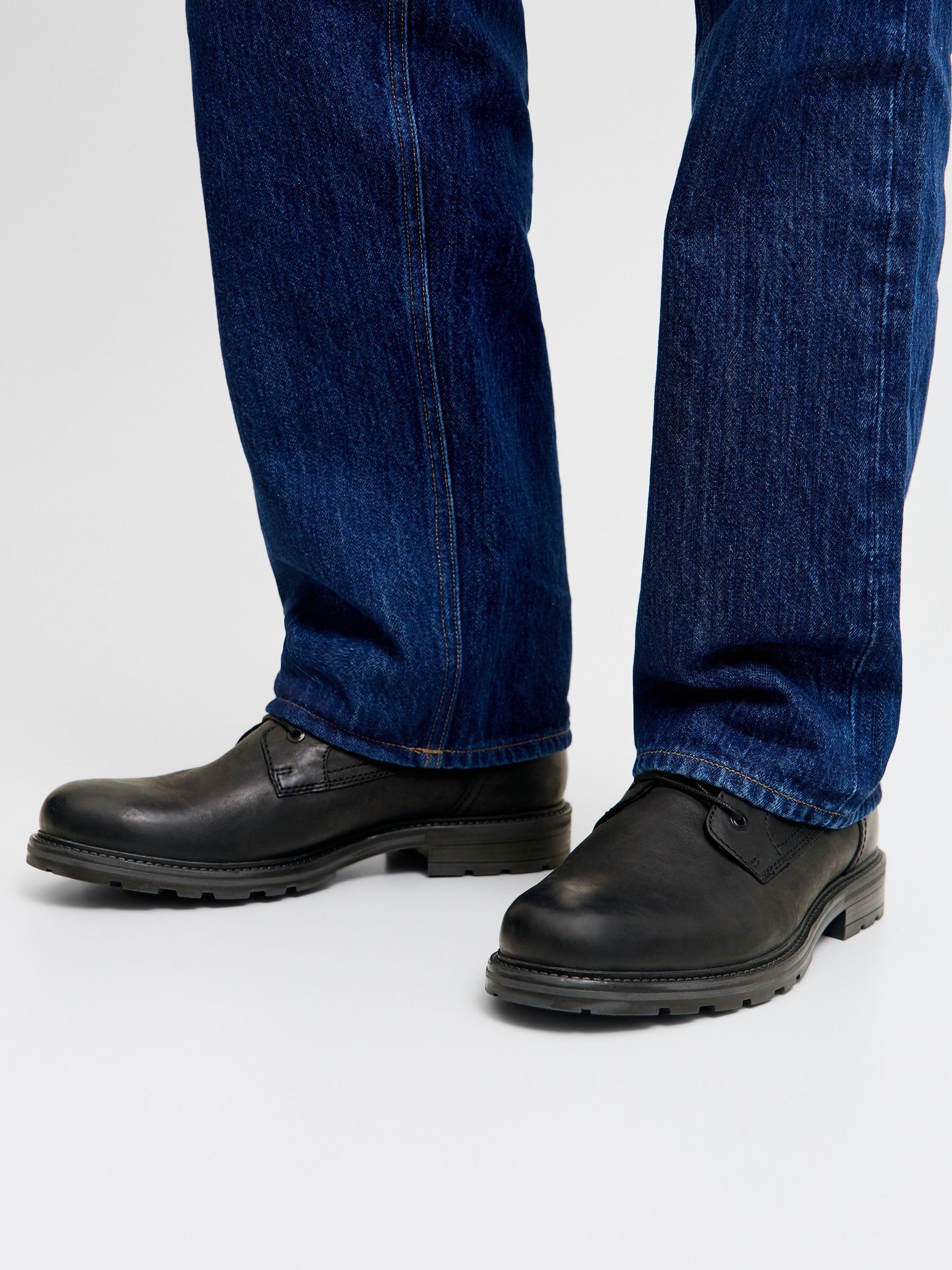 JACK & JONES Jfwcranfield Leather Boot Sn Jfwcranfield Bottes en cuir SnHomme