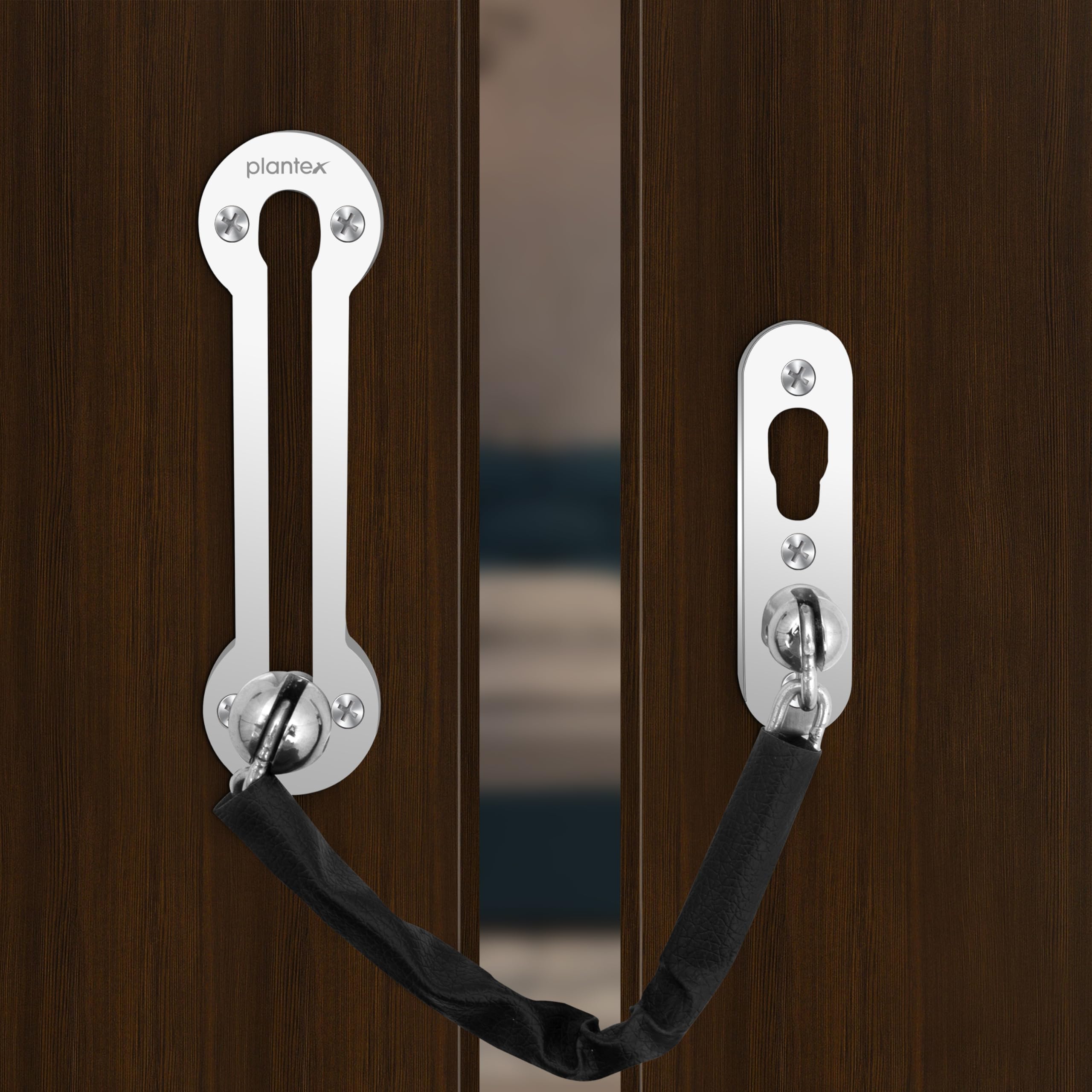 Plantex Door Chain Lock for Main Door/Door Safety Chain/Door Chain Latch/Door Lock for Kids Safety/Chain Lock for Door with Rubber Grip - Pack of 1 (Brass Antique) — Amazon image 18