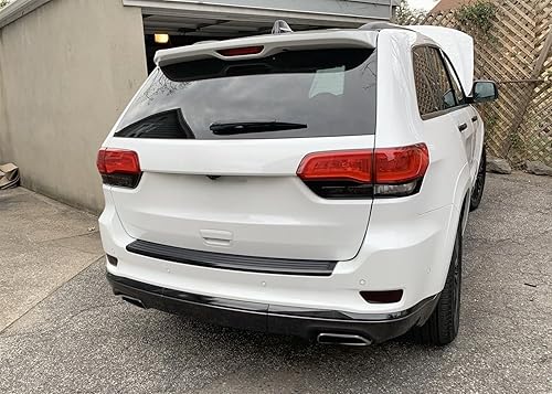 Miniatura 8 de iJDMTOY Lentes reflectantes de parachoques trasero de lente ahumada compatibles con Jeep Grand Cherokee WK2 2011-2020, brújula y Dodge Journey,