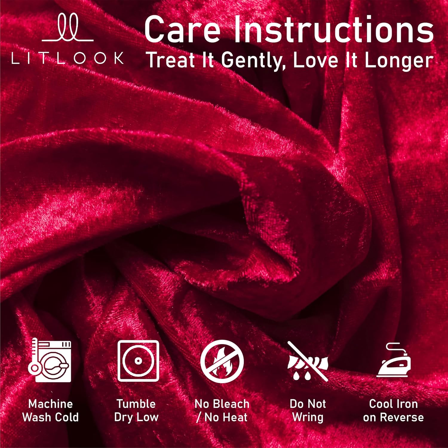 Panne Crushed Velvet Fabric by the Yard - 58/60" Wide Velvet Velour Cloth - Luxurious Fabric for Sewing Dresses, Upholstery & DIY Crafts - 97% Polyester 3% Spandex - Toast - 2 Yards