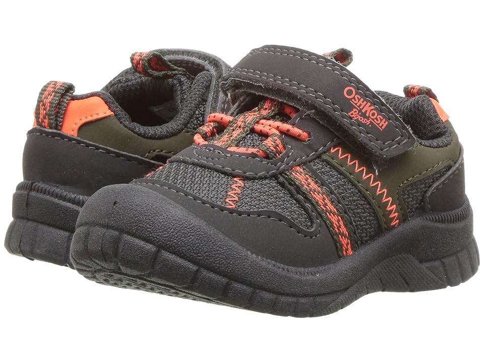 

OshKosh Garci (Toddler/Little Kid) (Charcoal) Boy's Shoes, Gray