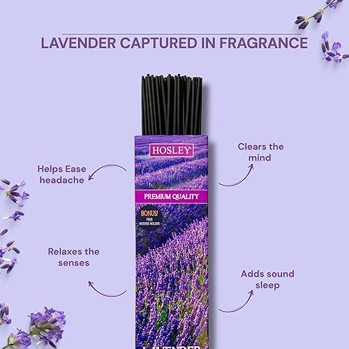 Miniatura 10 de Hosley Paquete de 120 varillas de incienso con fragancia de cereza negra. Regalo ideal para bodas, eventos, aromaterapia, spa, reiki, meditación,