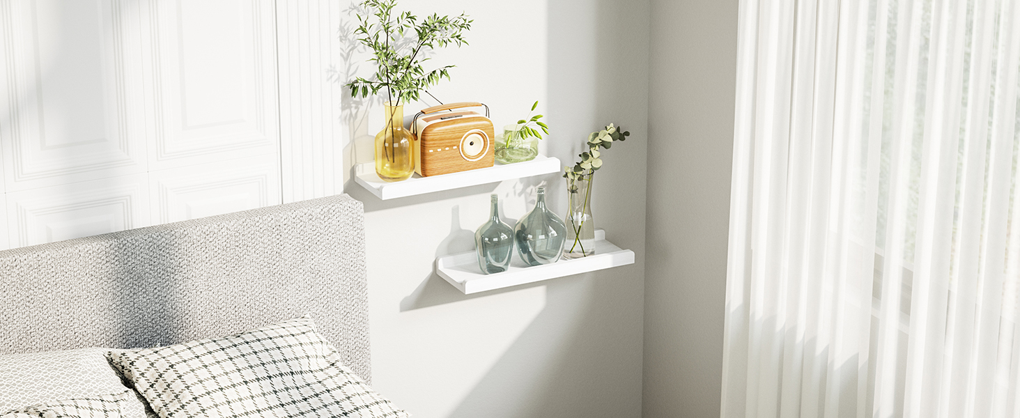 置物 kuu Amazon.com: Love-KANKEI Black Long Floating Shelves for Wall