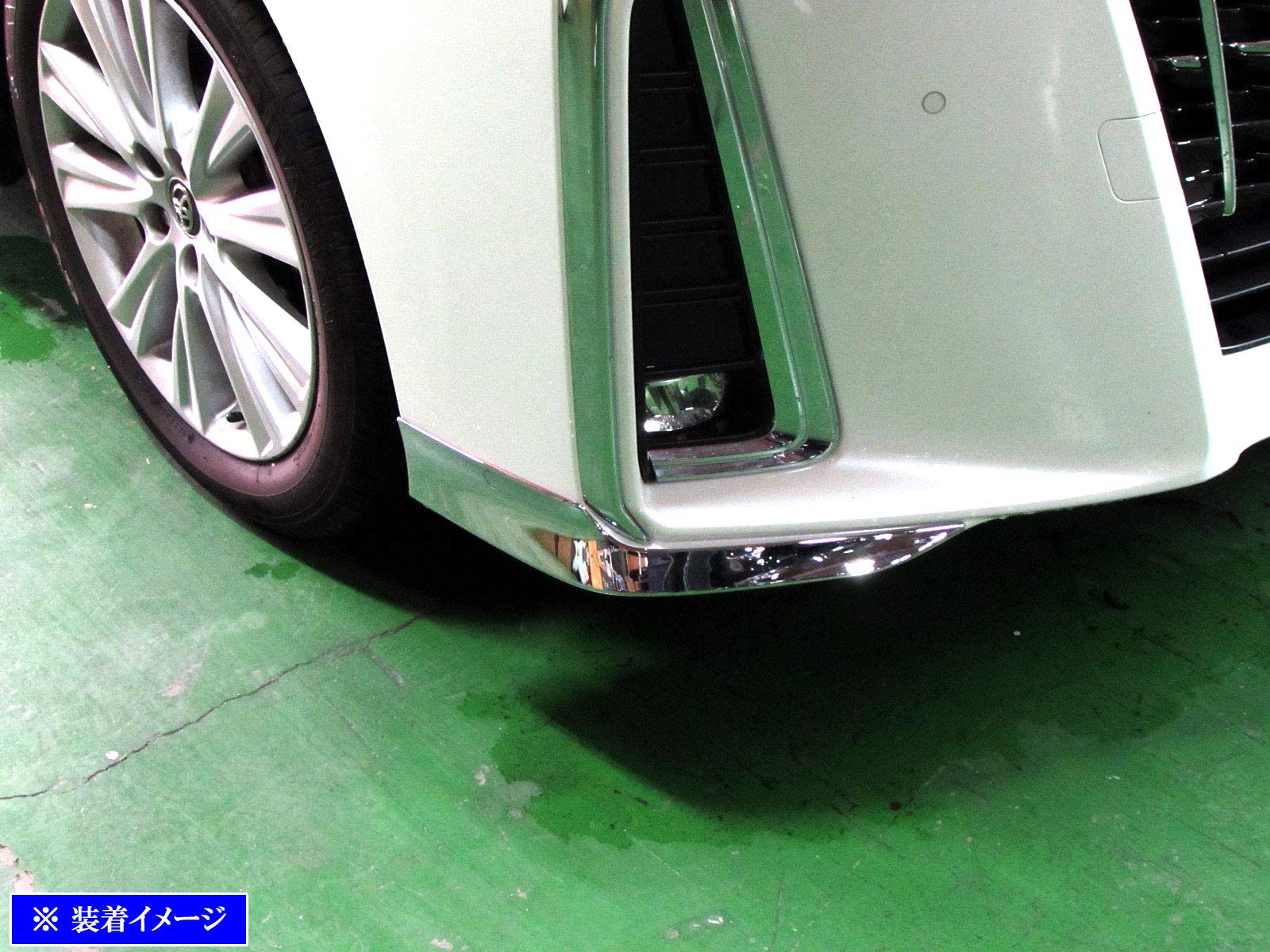 Amazon | BRIGHTZ アルファード 30 35 後期 メッキフロントバンパー