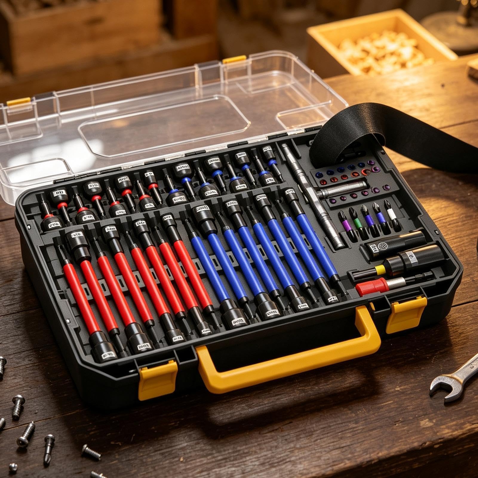 Juego de llaves de vaso magnéticas Kit de 62 adaptadores vaso alto par | Juego De Dados Magnéticos Automoción, Construcción, Mantenimiento, Hogar, Taller E Industria