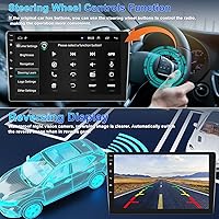 Vista 8 de 2+64G Android coche estéreo para Hyundai Elantra 2011 2012 2013 con Carplay Android Auto espejo enlace reproductor multimedia 9 pulgadas pantalla