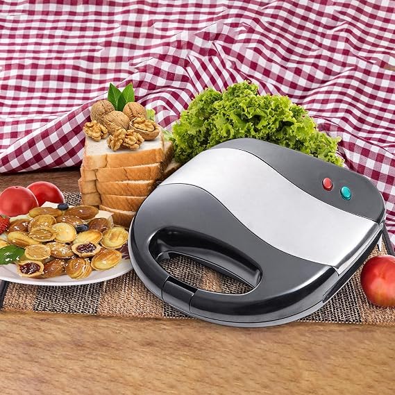 Electric Nut Cake Maker, Mini Nut Baker for Kitchen, Bread Waffle Sandwich Machine Frying Pan for Toaster Baking