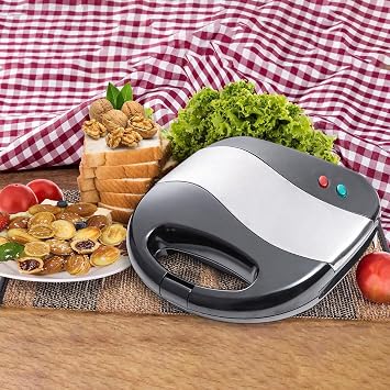 Electric Nut Cake Maker, Mini Nut Baker for Kitchen, Bread Waffle Sandwich Machine Frying Pan for Toaster Baking