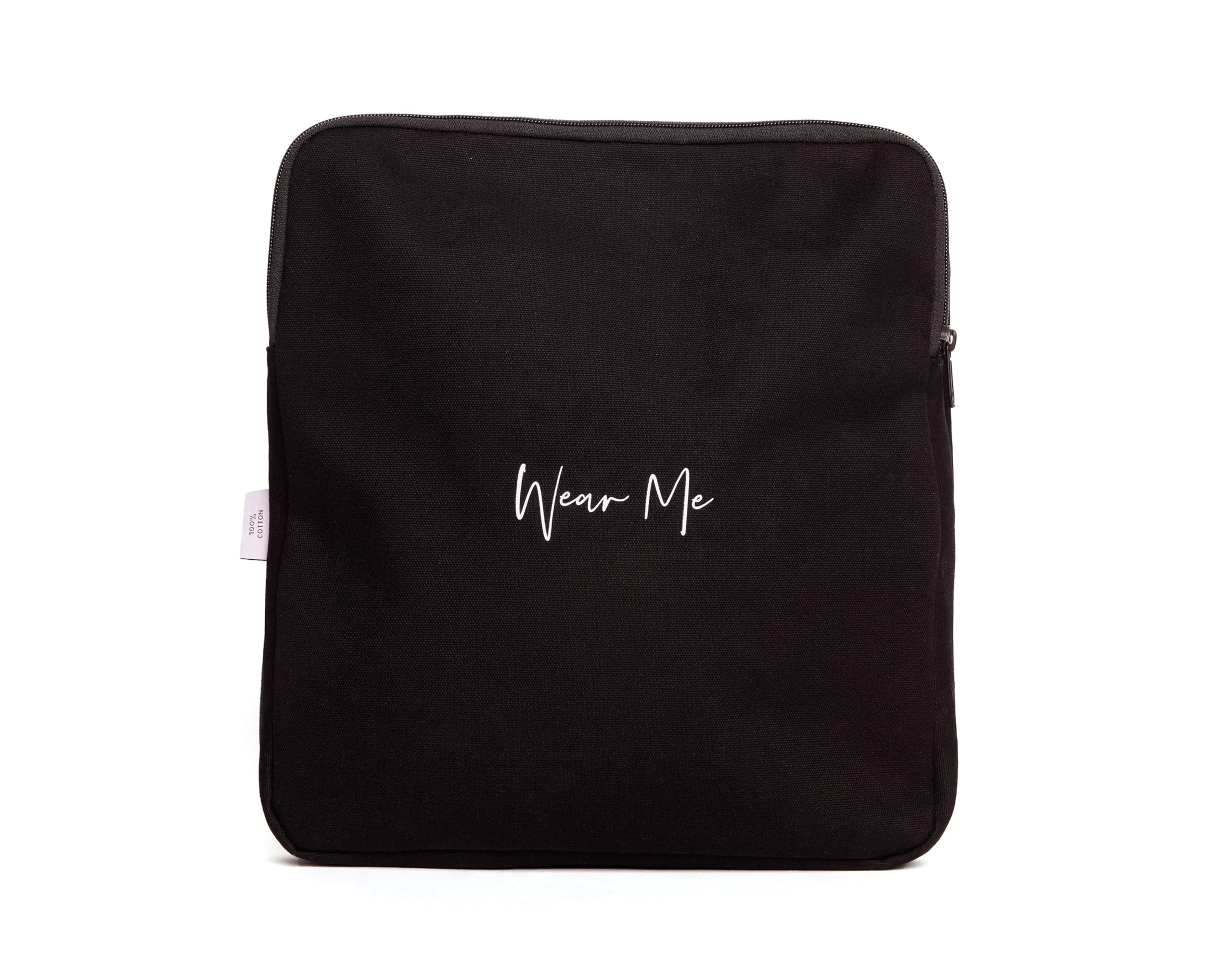 Bolsa de lavandería de viaje de dos caras/cubo de embalaje para viajes (negro)