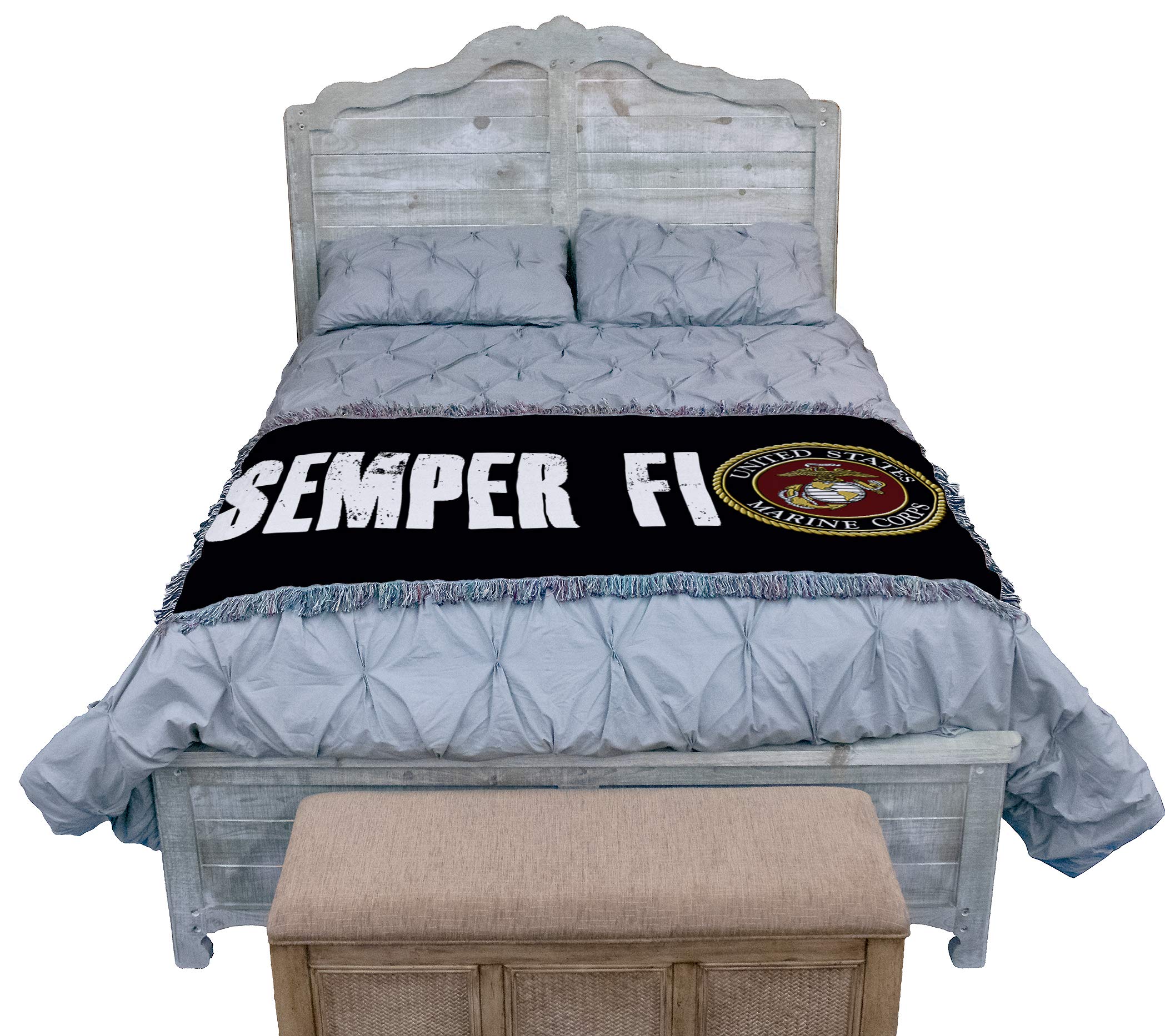 USA U.S. Marine Corps Semper Fi ブランケット 商品の説明商品説明