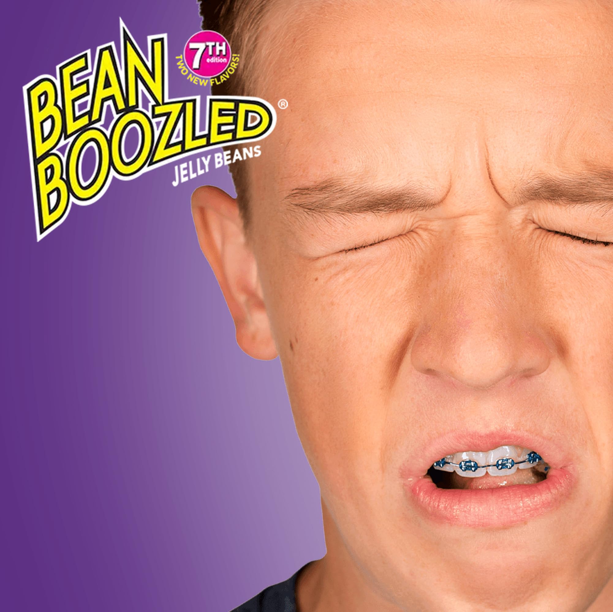 Jelly Belly Bean Boozled 100g avec roue + Sac de recharge (54g) – Bonbon americain - Défi goûts bizarres – Jelly Beans Challenge – Jeu Amusant & Extrême – Idéal pour Soirées, EVG/EVJF & Fêtes