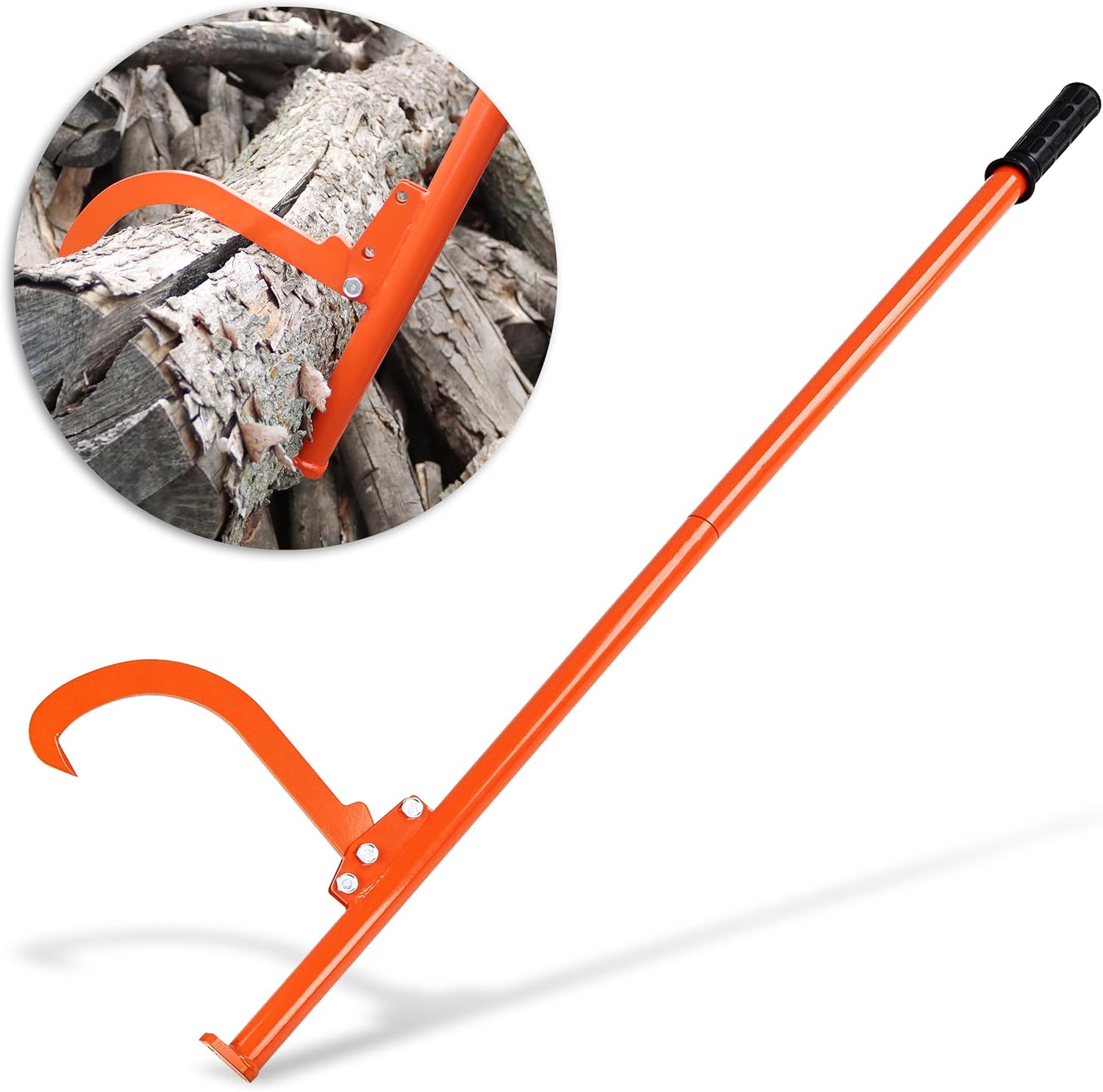 Felled Cant Hook Logging Tool 48 Inch Log Roller Tool for Cutting