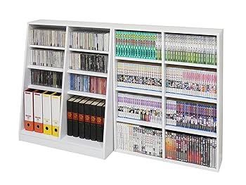 Amazon｜大容量ホームシェルフ W75 幅75×奥行29.5(17)×高さ180cm