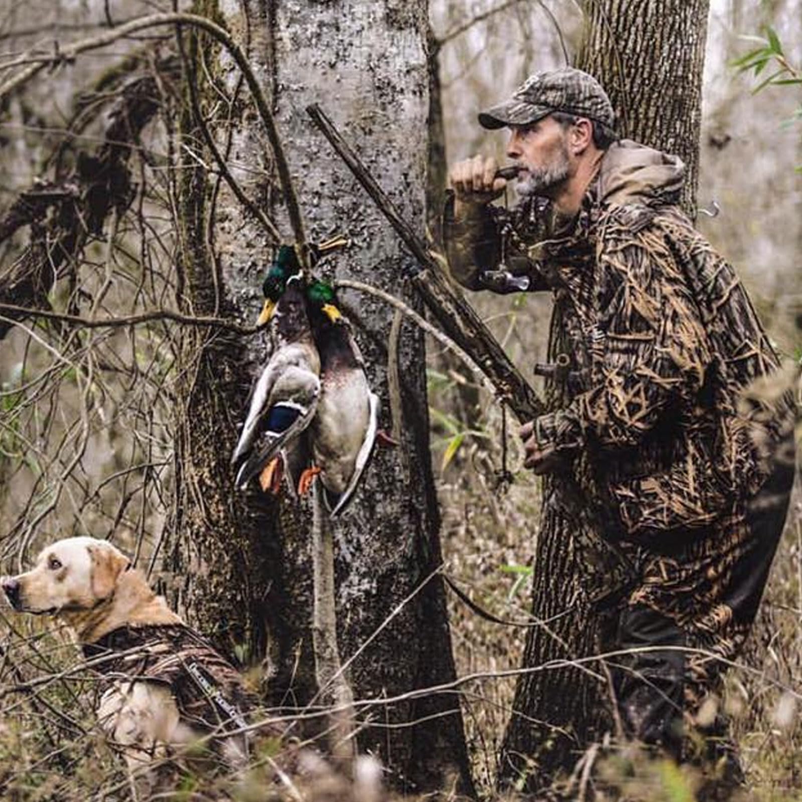 Banded Deluxe Call Lanyard - 3-Call Waterfowl Hunting Neck Lanyard With Whistle Clasp