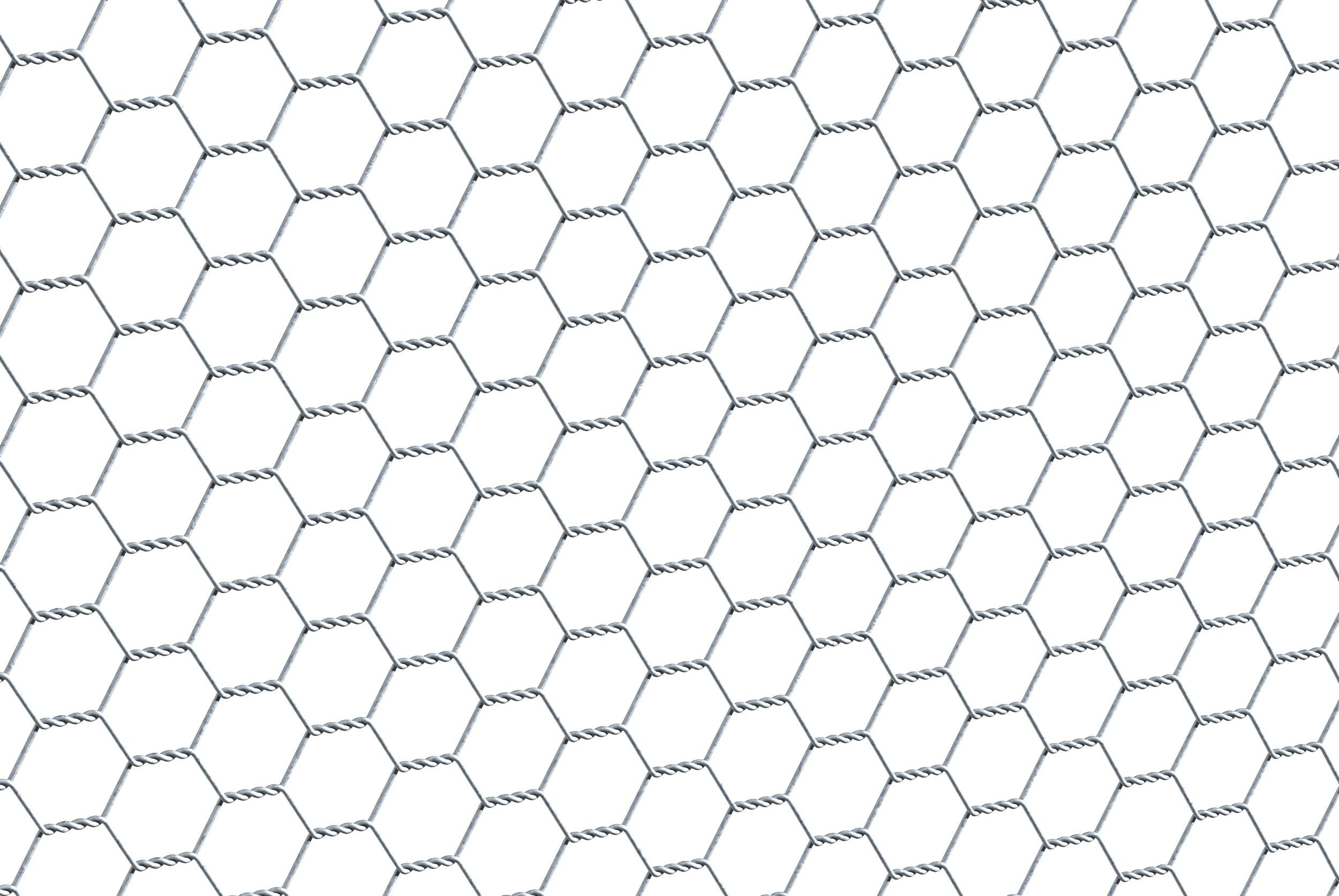 Gah-Alberts Hexagonal Mesh, 614140, Steel, 500 mm / 10 m / 25 mm Mesh Width
