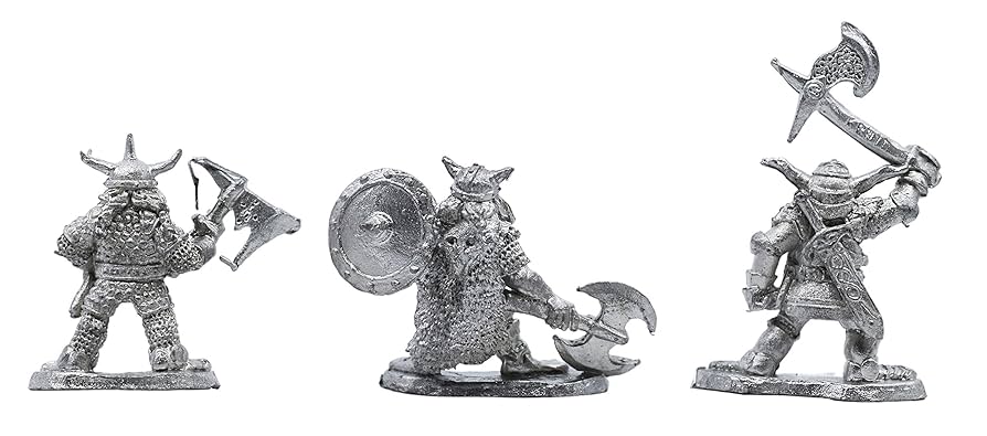 1980年代メタル製ドワーフフィギュア ザ・メタルドワーフ | NSMiniatures