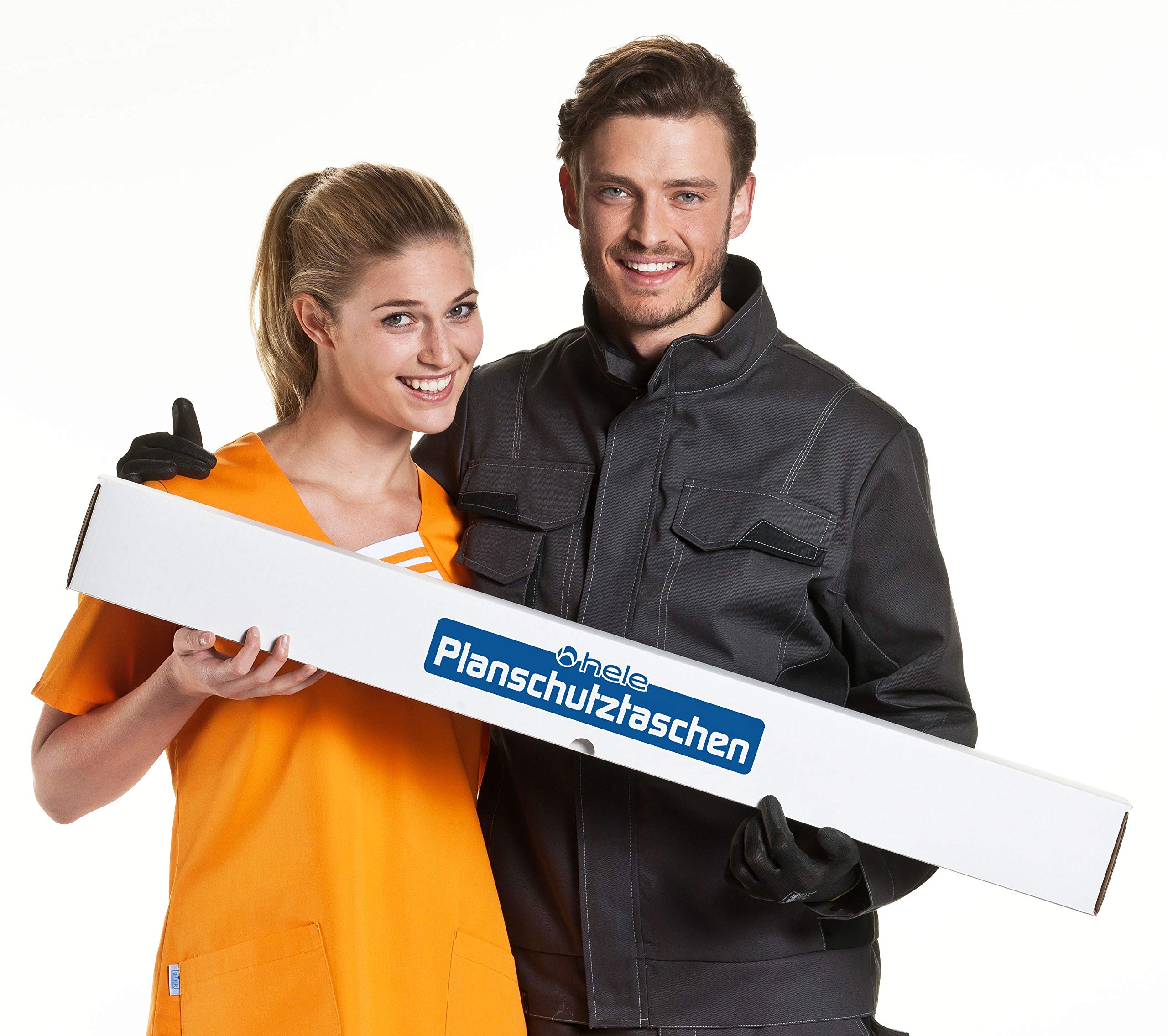HELE Pokrowiec ochronny oryginalny, 5 sztuk DIN A0 Oversize - 900 x 1400 mm